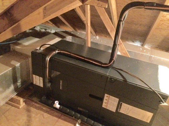 Brunson Air Conditioning & Heating job site work
